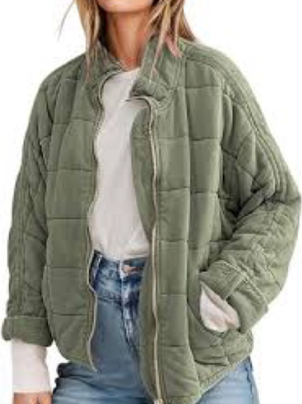 Altar’d State Soft Quilted Jacket🌿